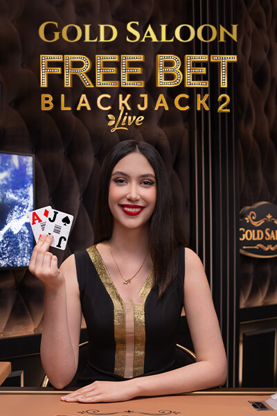 Gold Saloon Free Bet Blackjack 2